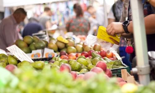 Wochenmarkt in Naturns