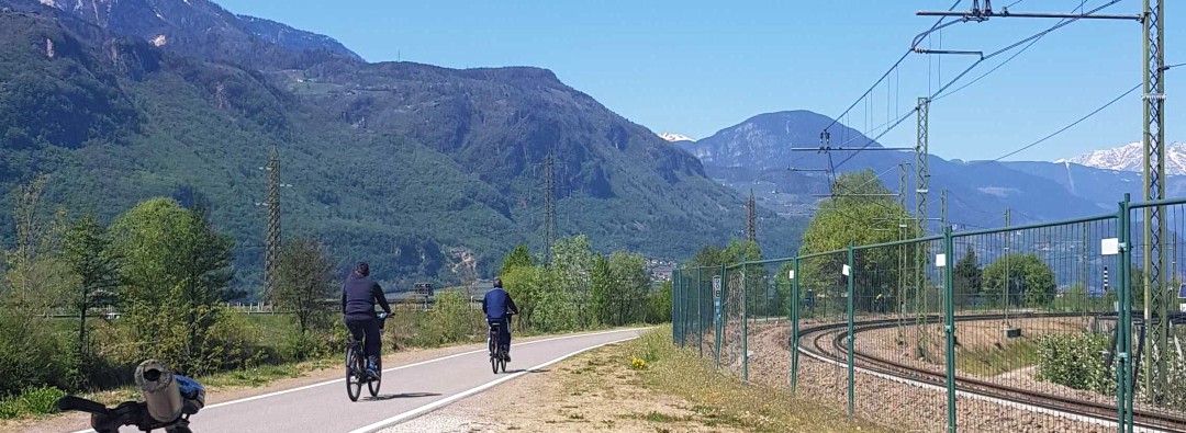 Radweg bei Siebeneich