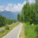 Radweg Vinschgau - Prad - Mals - 10