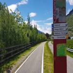 Radweg Galsaun im Vinschgau