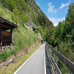 Radweg von Latsch in Richtung Kastelbell